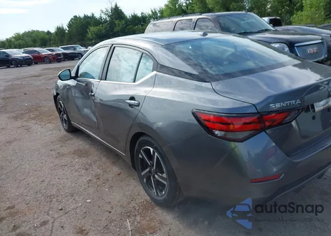 2025 Nissan Sentra Sv from USA, damaged, VIN 3N1AB8CV6SY304076